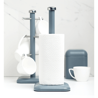 Mug Tree & Paper Towel Holder + Dark Marble Coasters