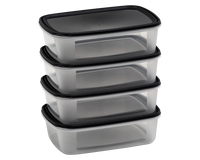 4x Food Storage Boxes (1 Litre)