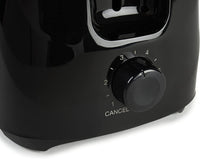 2 Slice Toaster - Black