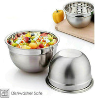 4pc Colander & Mixing Bowl Set & 3pc Glass Storage Set
