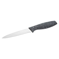 Oslo 9pc Grey Speckled Knife Set with Block