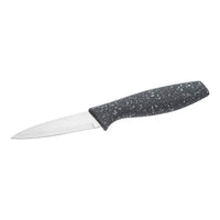 Oslo 9pc Grey Speckled Knife Set with Block