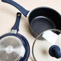 5pc Pan Set - Country Blue