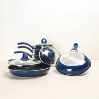 5pc Pan Set - Country Blue