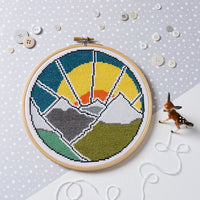 Mountain Adventure Cross Stitch Kit
