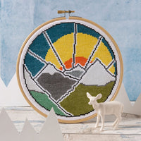 Mountain Adventure Cross Stitch Kit