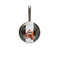 Stainless Steel Frying Pan with Glass Lid