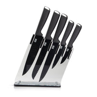 Juno 5pc Knife Set with Block