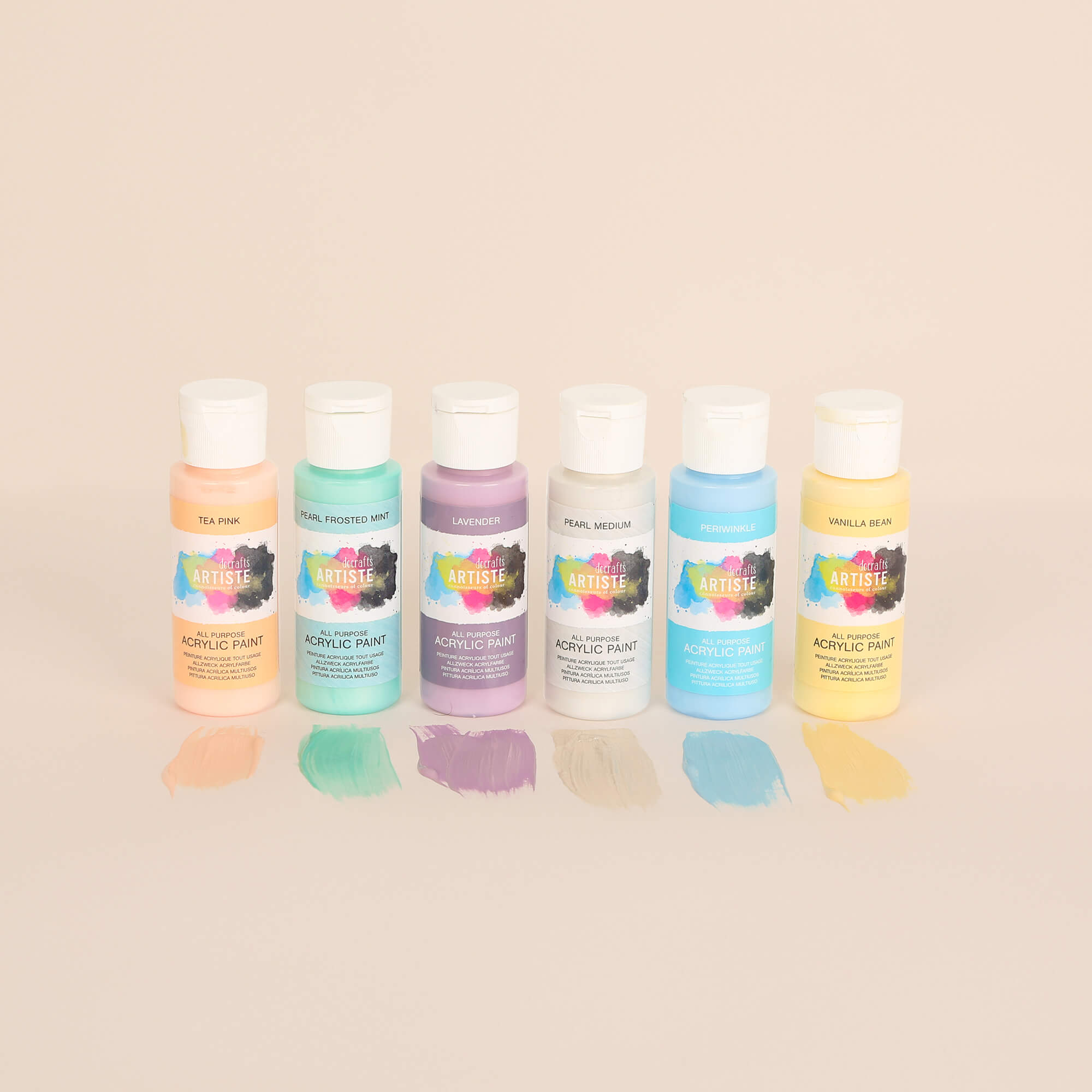 Acrylic Paint Set - Pastel