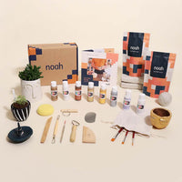 clay-White Clay && paint-set-Metallic