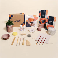 clay-Terracotta Clay && paint-set-White only