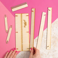 Hallaballoo Wall Hanging Weaving Kit