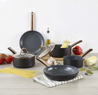 3pc Heritage Gold Saucepan Set